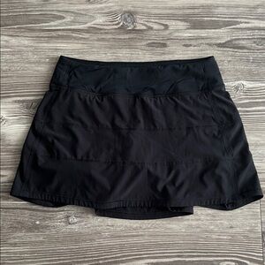 Lululemon Pace Rival Skirt (Tall) *4-way Stretch 15" Black (Second Release) 6T